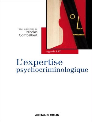 cover image of L'expertise psychocriminologique